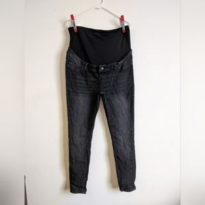 Shein black maternity jeans